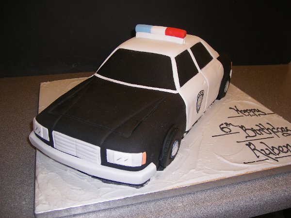 american cop car